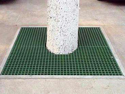 树篦子专用玻璃钢格栅案例